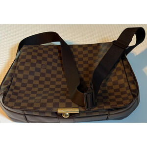 Louis Vuitton Damier Ebene Bastille Messenger Bag Crossbody Authentic DE Canvas